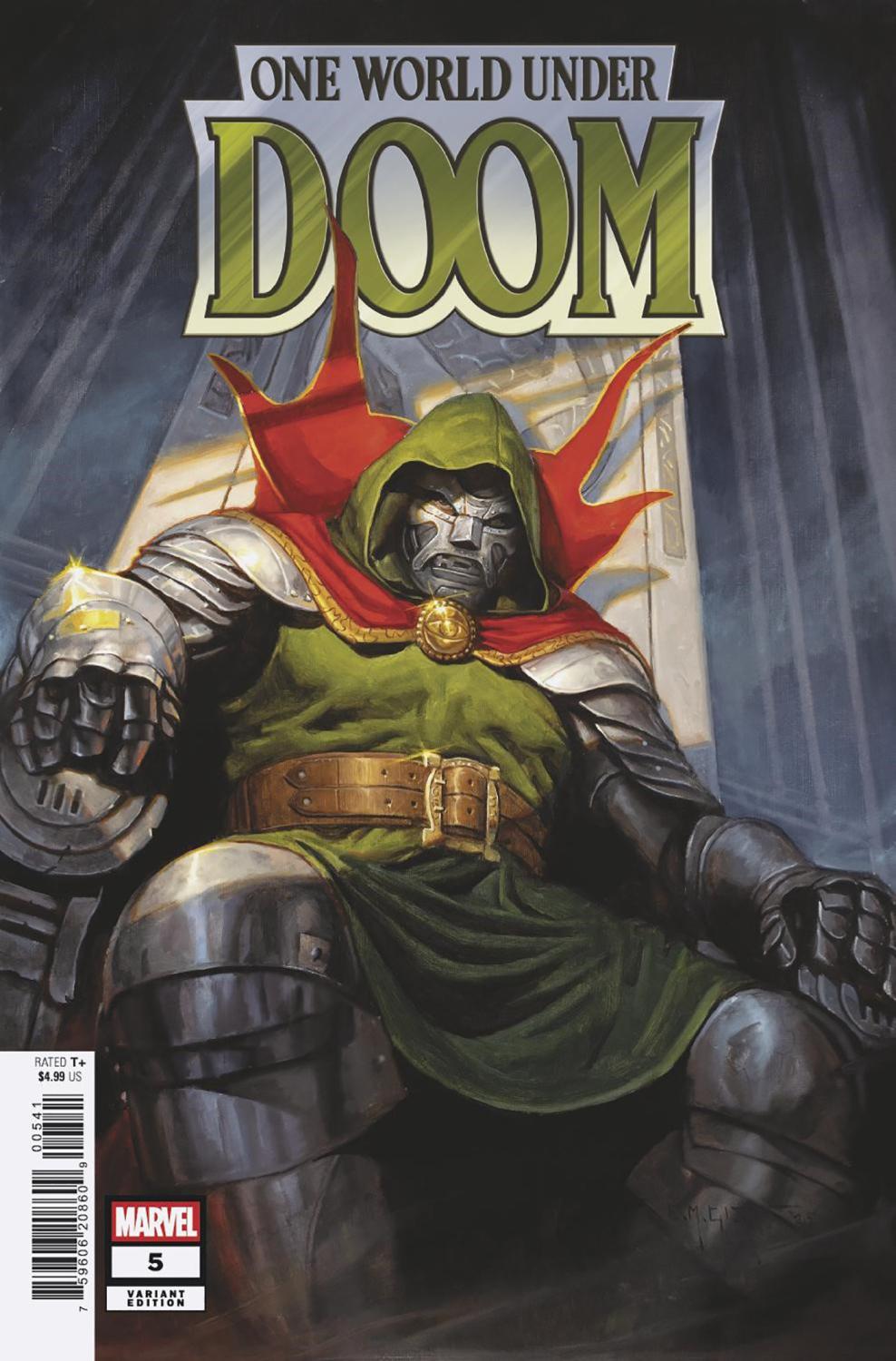 ONE WORLD UNDER DOOM #5 EM GIST VAR CVR D