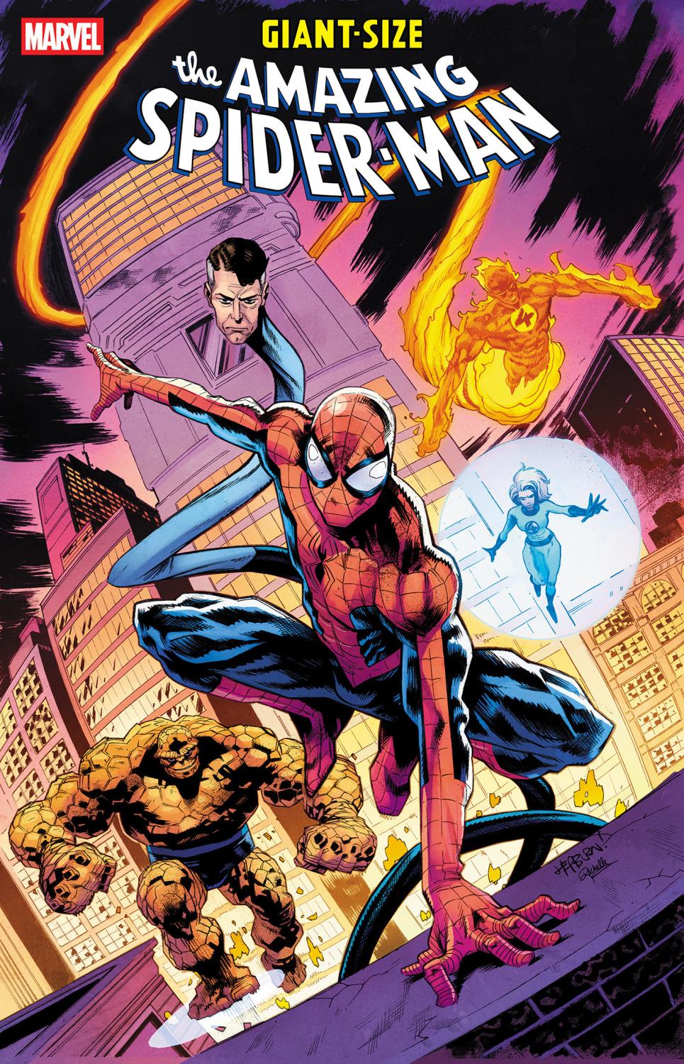 GIANT-SIZE AMAZING SPIDER-MAN #1 SCOTT HEPBURN VAR CVR B