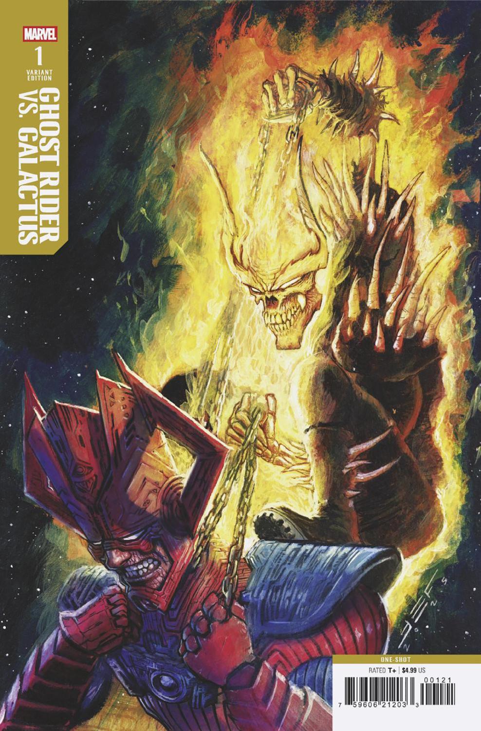 GHOST RIDER VS GALACTUS #1 JUAN FERREYRA VAR CVR B