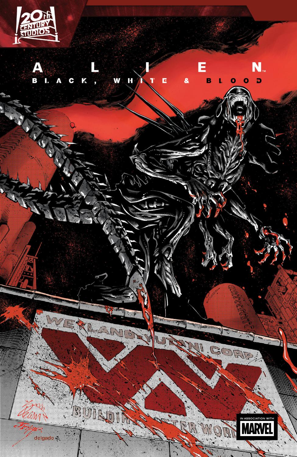 ALIEN BLACK WHITE AND BLOOD TP VOL 01