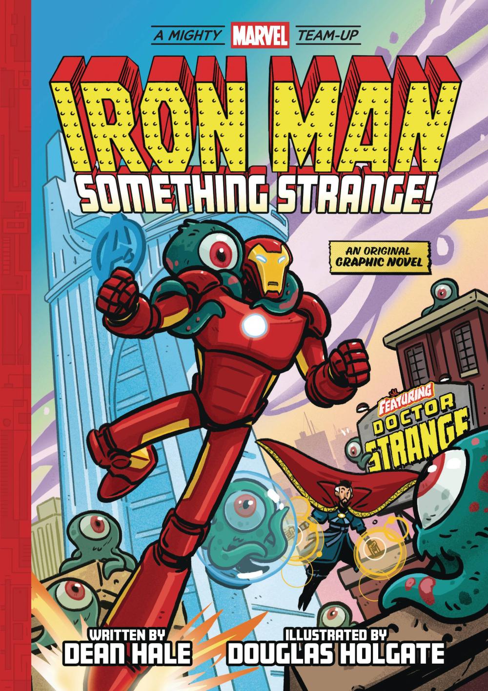 MIGHTY MARVEL TEAM-UP GN IRON MAN SOMETHING STRANGE