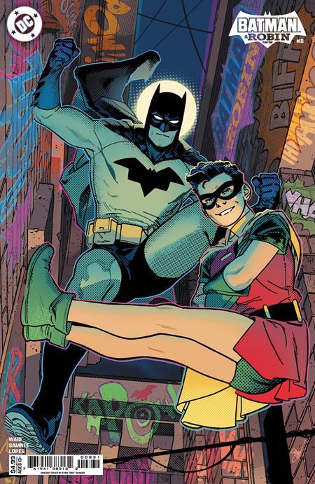 BATMAN AND ROBIN YEAR ONE #8 CVR C EVAN DOC SHANNER CARD STOCK VAR OF 12