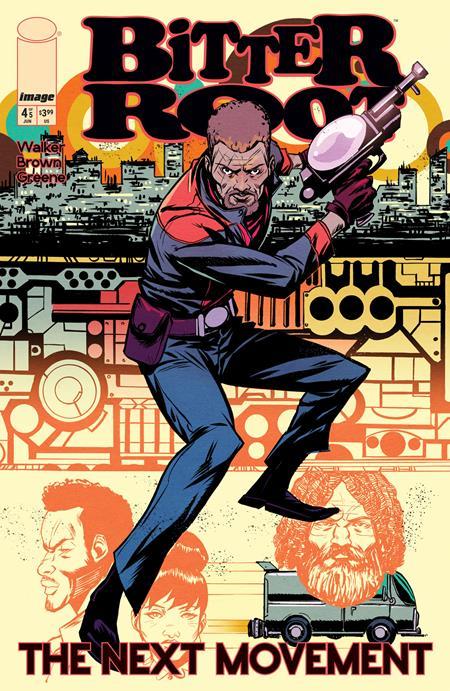 BITTER ROOT THE NEXT MOVEMENT #4 CVR A SANFORD GREENE CONNECTING OF 5