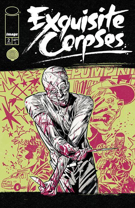 EXQUISITE CORPSES #2 CVR A MICHAEL WALSH