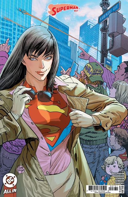 SUPERMAN #27 CVR C GUILLEM MARCH CARD STOCK VAR