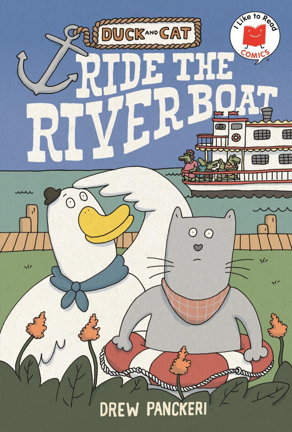 DUCK AND CAT RIDE THE RIVERBOAT HC