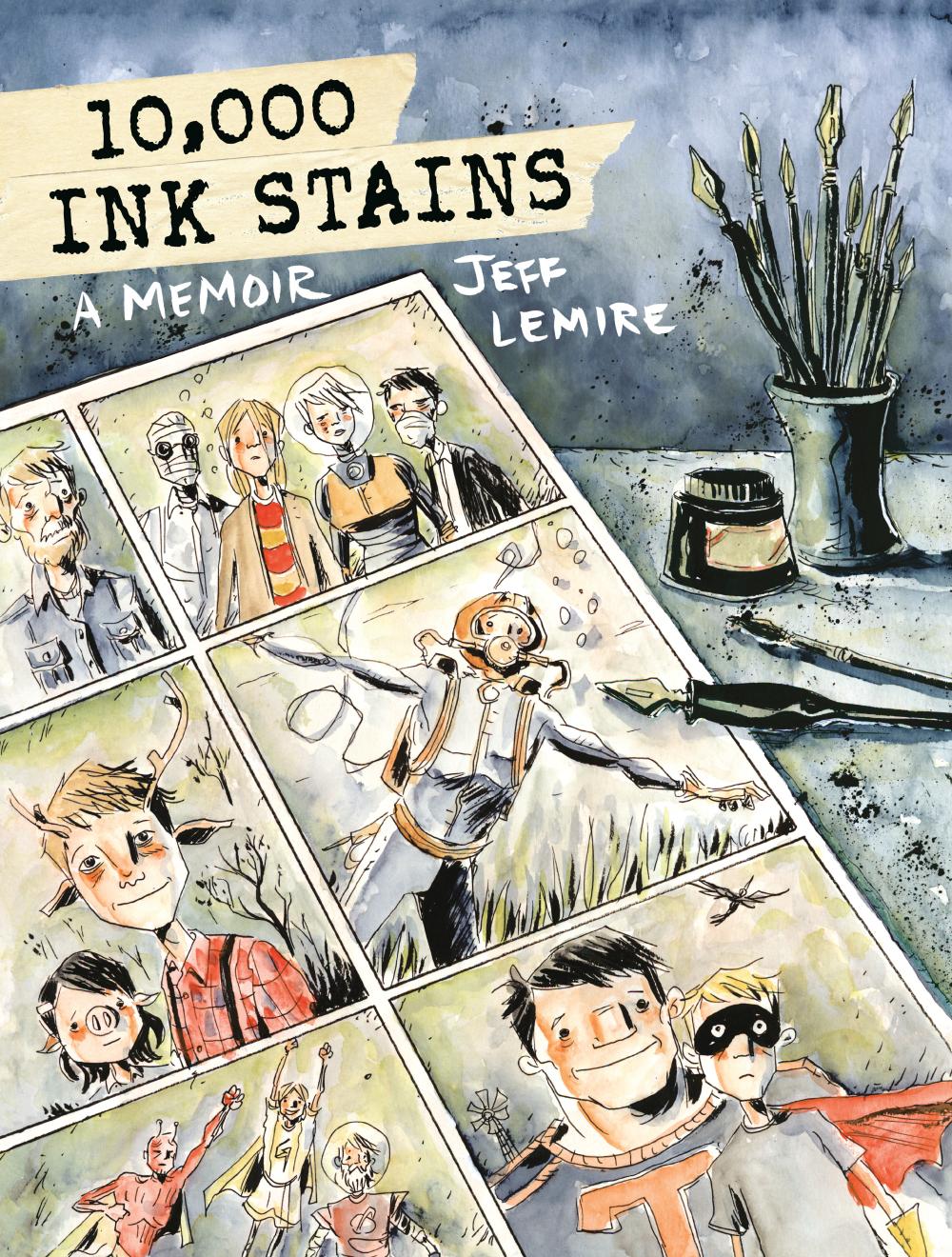 10000 INK STAINS A MEMOIR HC HC
