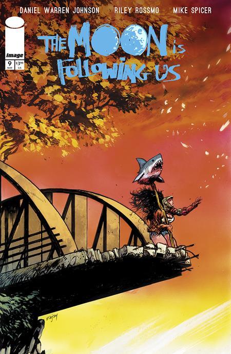 THE MOON IS FOLLOWING US #9 CVR B DANIEL WARREN JOHNSON AND MIKE SPICER VAR OF 10