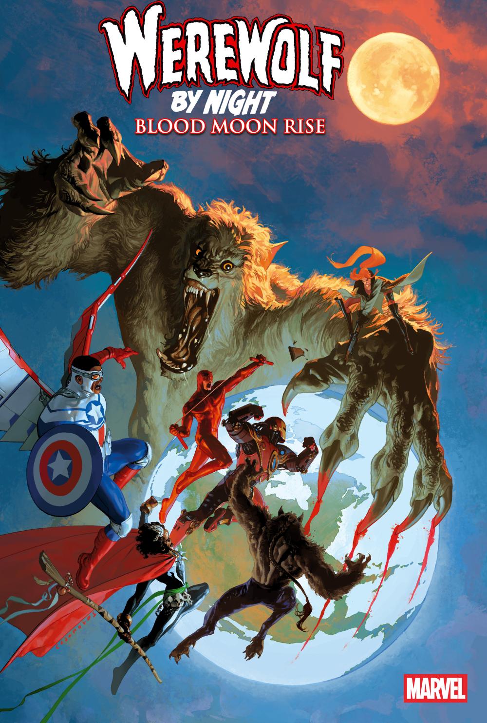 WEREWOLF BY NIGHT BLOOD MOON RISE #1 JOSEMARIA CASANOVAS VAR CVR B
