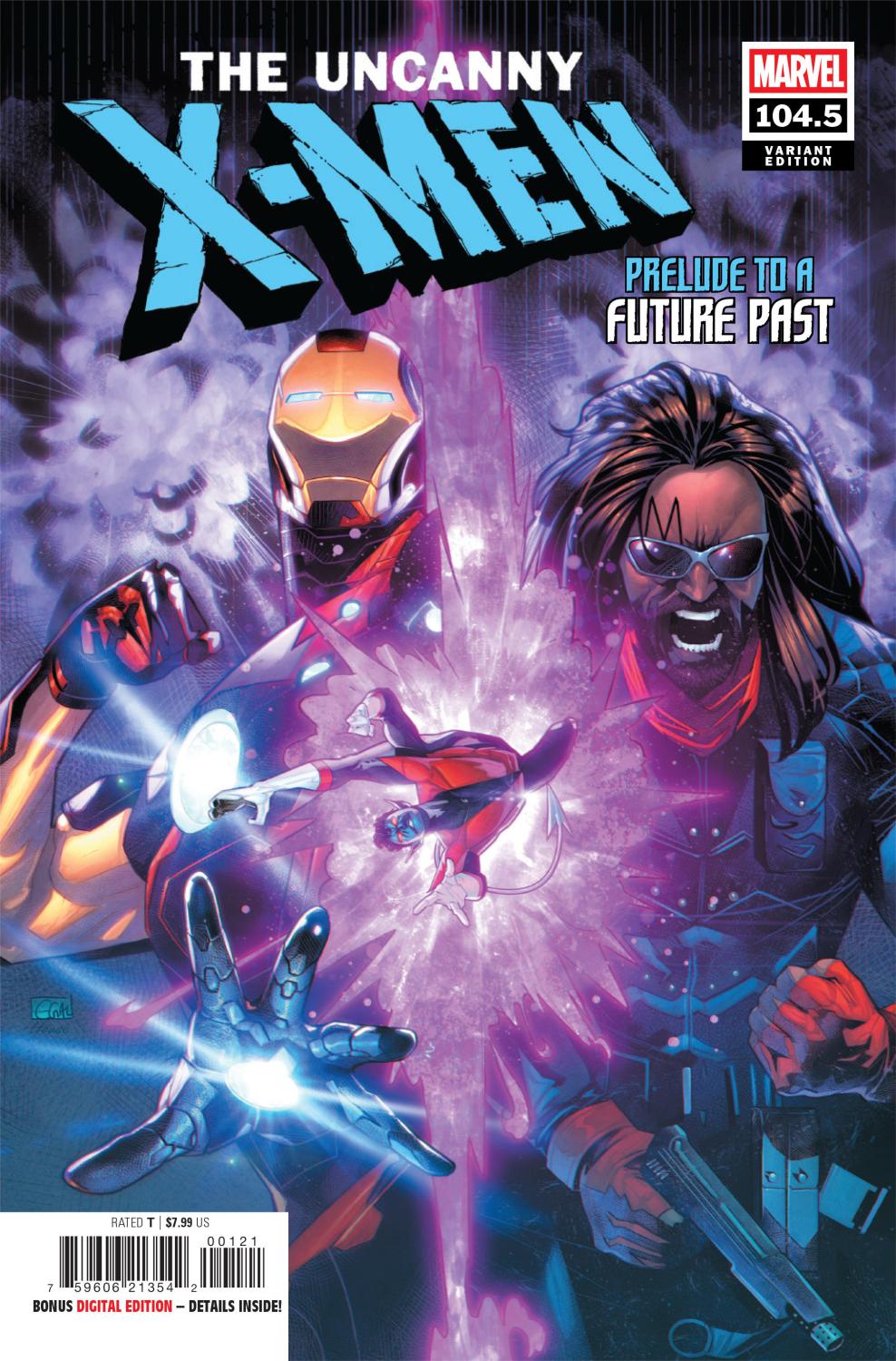 X-MEN BY CHRIS CLAREMONT PRELUDE TO A FUTURE PAST #1 EDWIN GALMON VAR CVR B