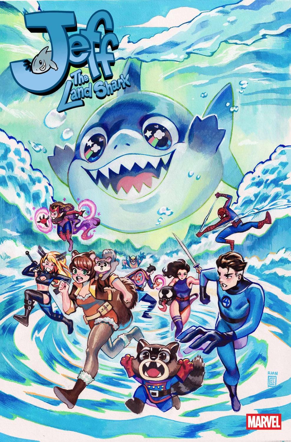 JEFF THE LAND SHARK #2 RIAN GONZALES VAR CVR E