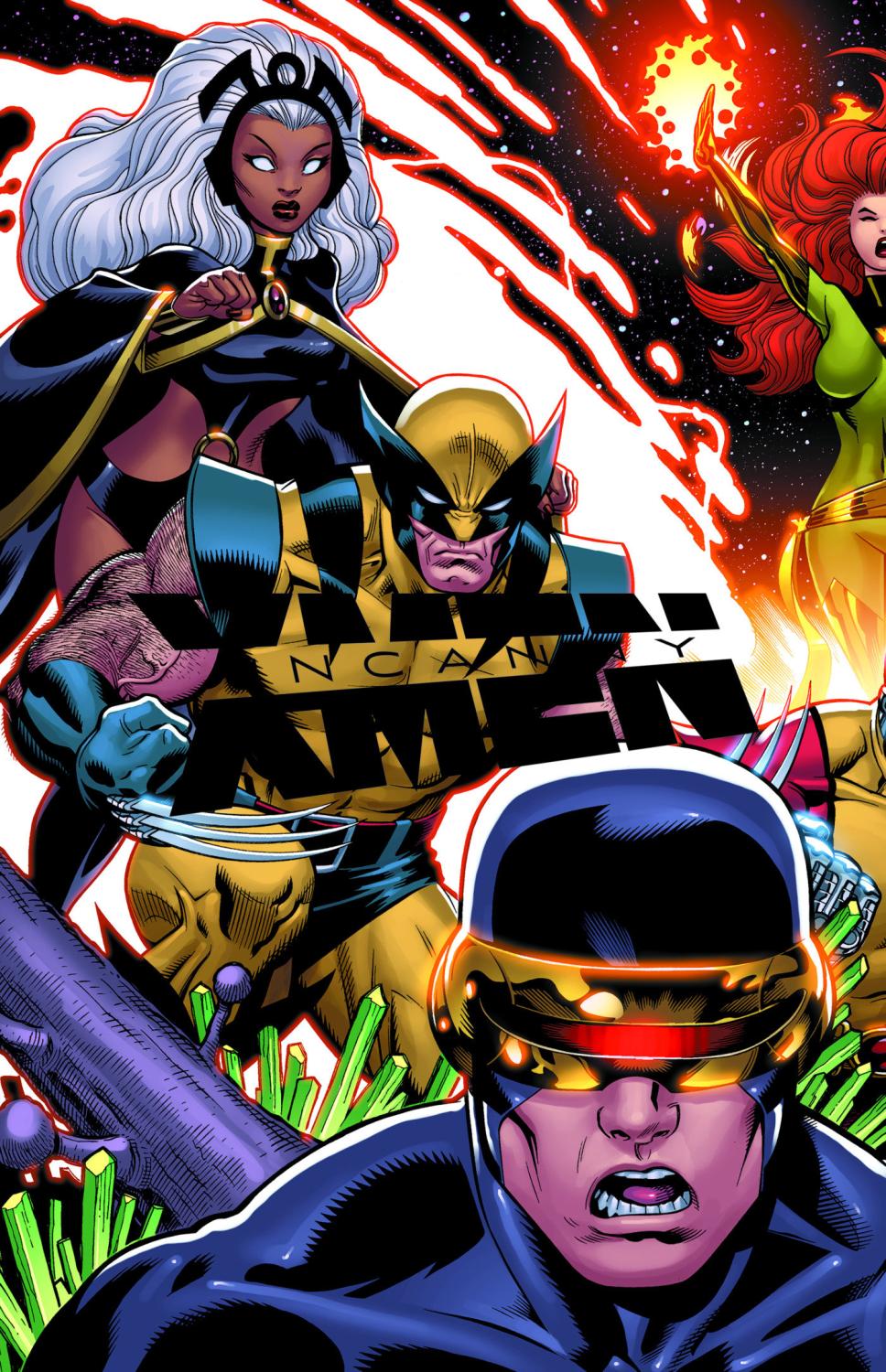 UNCANNY X-MEN BY BRIAN MICHAEL BENDIS OMNIBUS ED MCGUINESS COVER DM ONLY HC