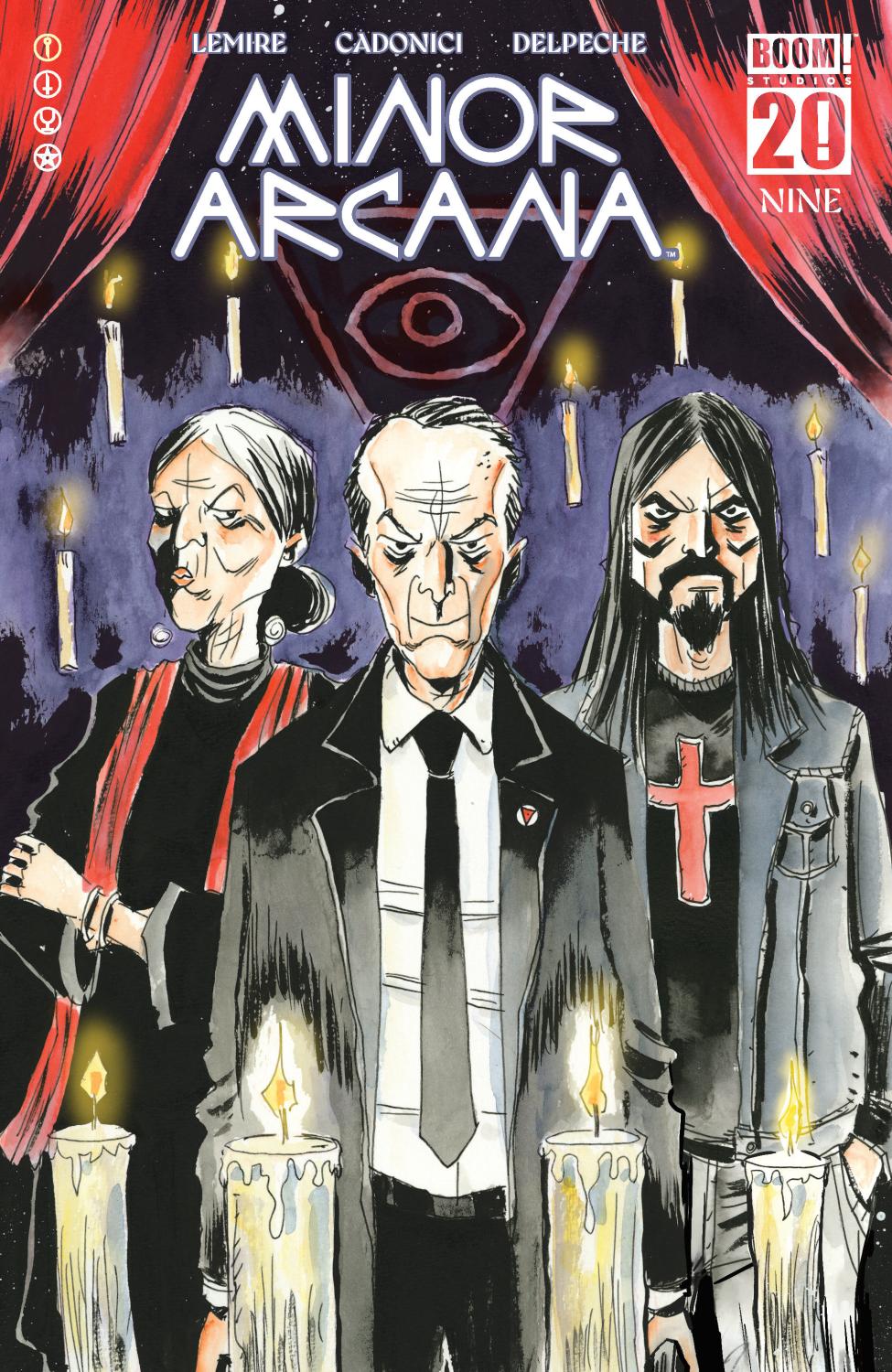 MINOR ARCANA #9 A MAIN DRESSED LEMIRE CVR A