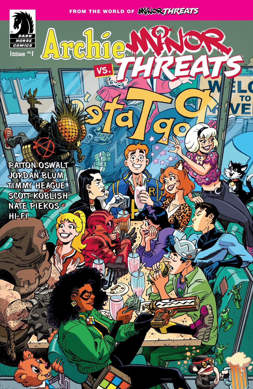ARCHIE VS MINOR THREATS #1 CVR B SCOTT KOBLISH