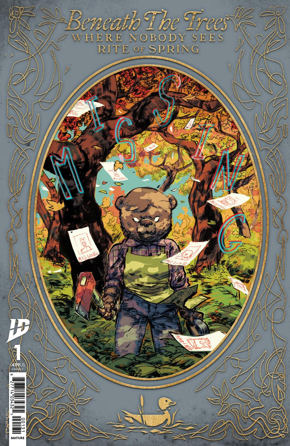 BENEATH THE TREES WHERE NOBODY SEES RITE OF SPRING #1 VAR C ROSSMO STORYBOOK VAR CVR C
