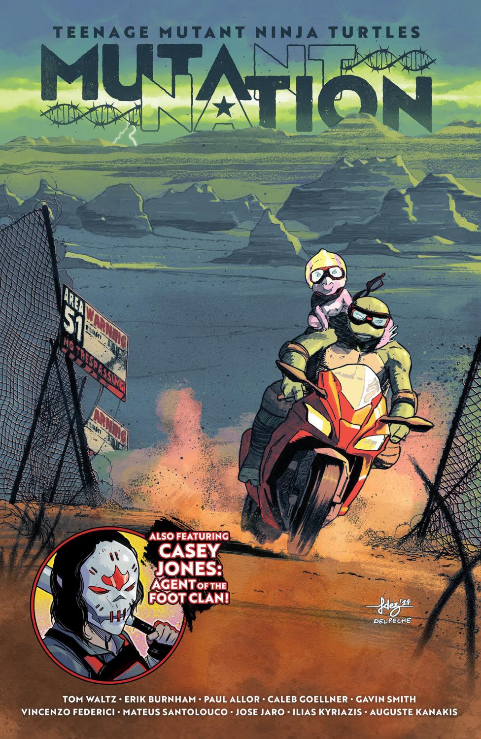 TEENAGE MUTANT NINJA TURTLES MUTANT NATION VOL 1 TP