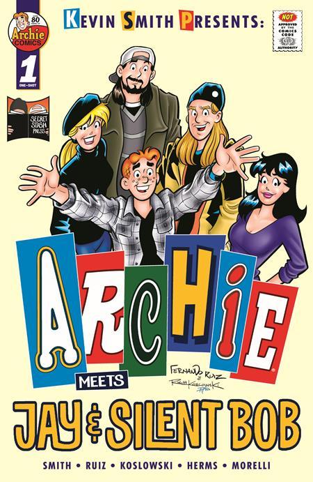 ARCHIE MEETS JAY AND SILENT BOB #1 ONE SHOT CVR I FERNANDO RUIZ RICH KOSLOWSKI FOIL VAR
