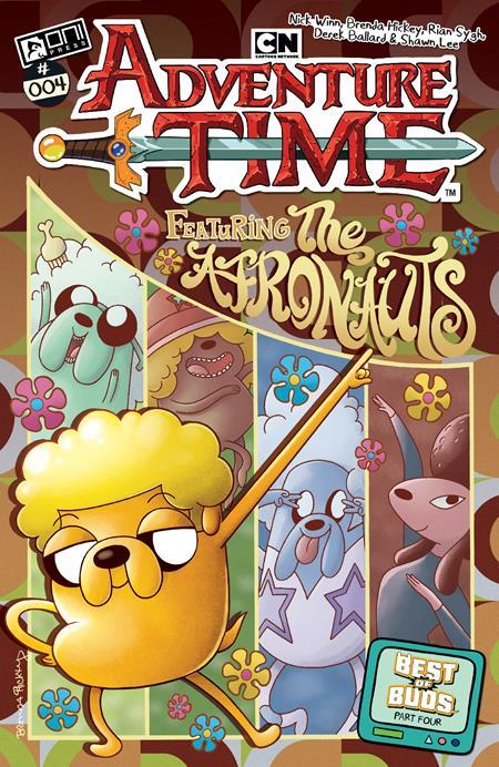 ADVENTURE TIME 2025 #4 CVR B HICKEY