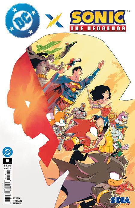 DC X SONIC THE HEDGEHOG #5 CVR A PABLO M COLLAR (OF 5)