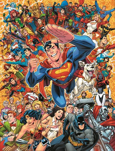 SUPERMAN TREASURY 2025 HERO FOR ALL #1 ONE SHOT CVR C SCOTT KOBLISH WRAPAROUND VAR