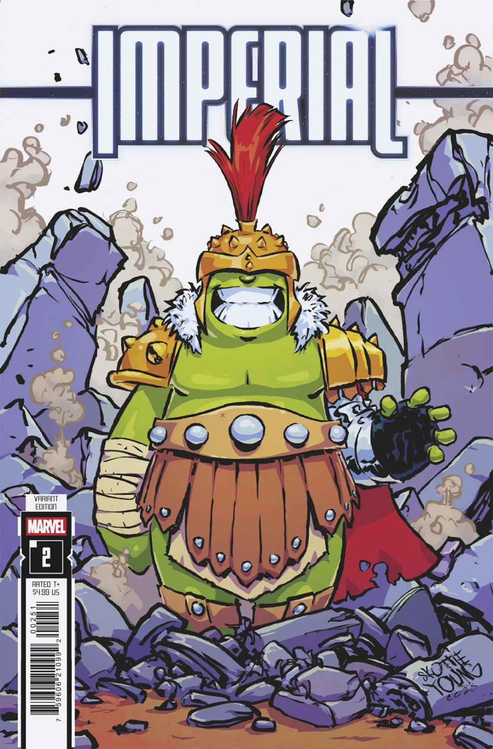IMPERIAL #2 SKOTTIE YOUNG VAR CVR E