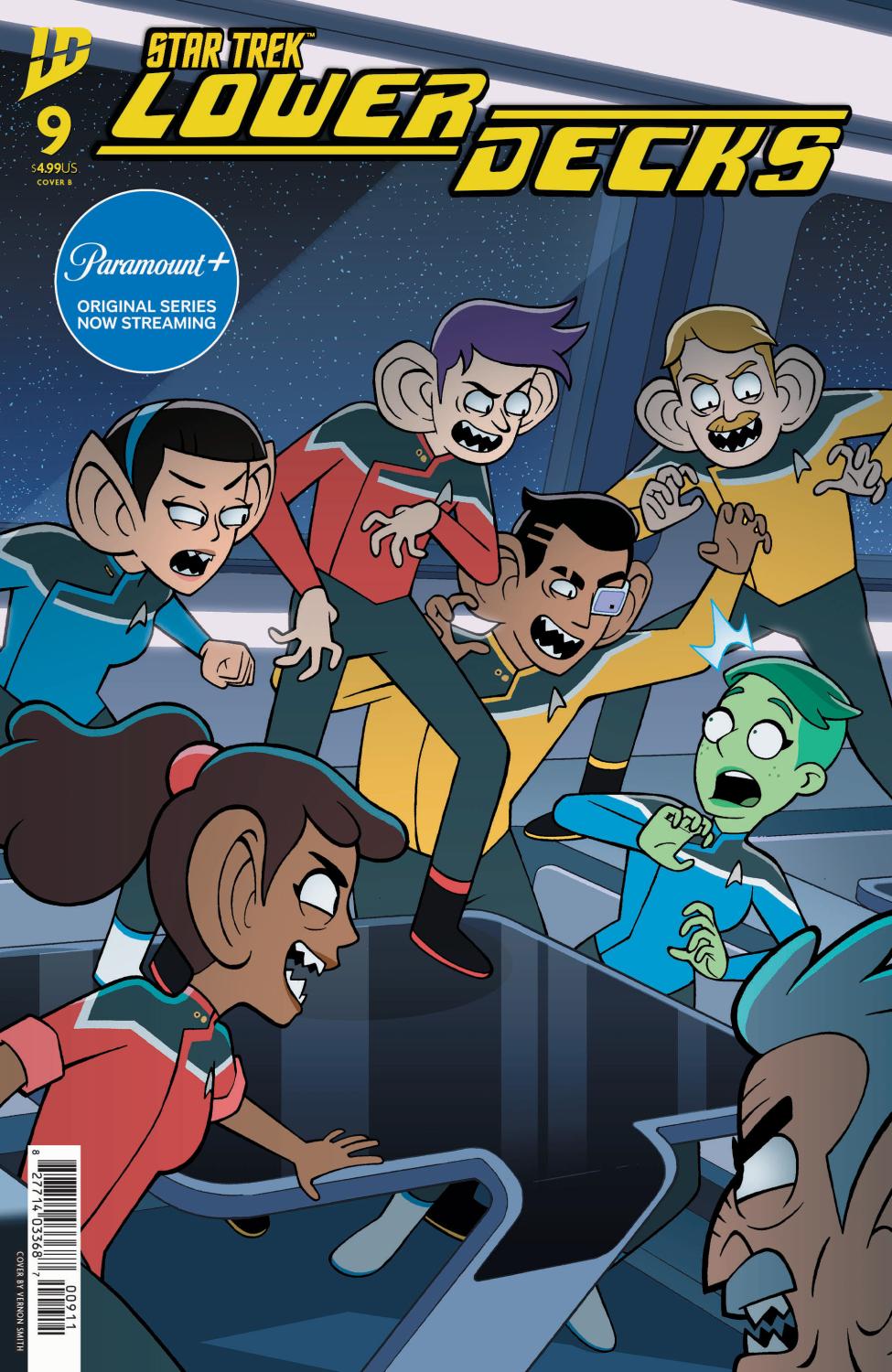 STAR TREK LOWER DECKS #9 VAR B LAWRENCE CVR B