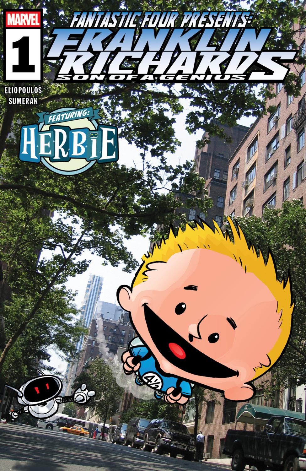 FANTASTIC FOUR PRESENTS FRANKLIN RICHARDS - SON OF A GENIUS #1 CVR A