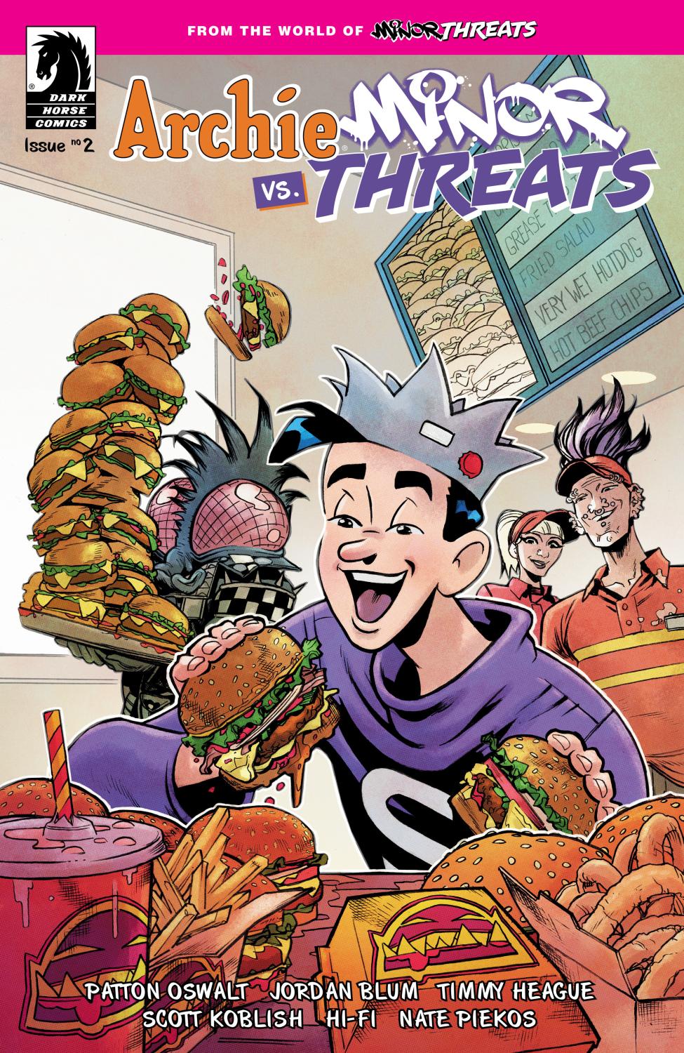 ARCHIE VS MINOR THREATS #2 CVR A SCOTT HEPBURN