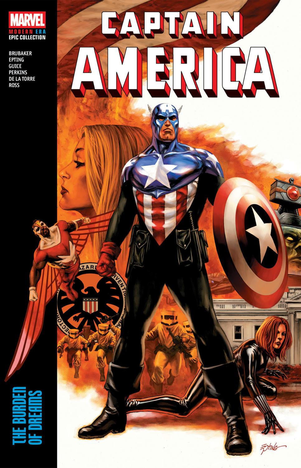 CAPTAIN AMERICA MODERN ERA EPIC COLLECTION THE BURDEN OF DREAMS TP