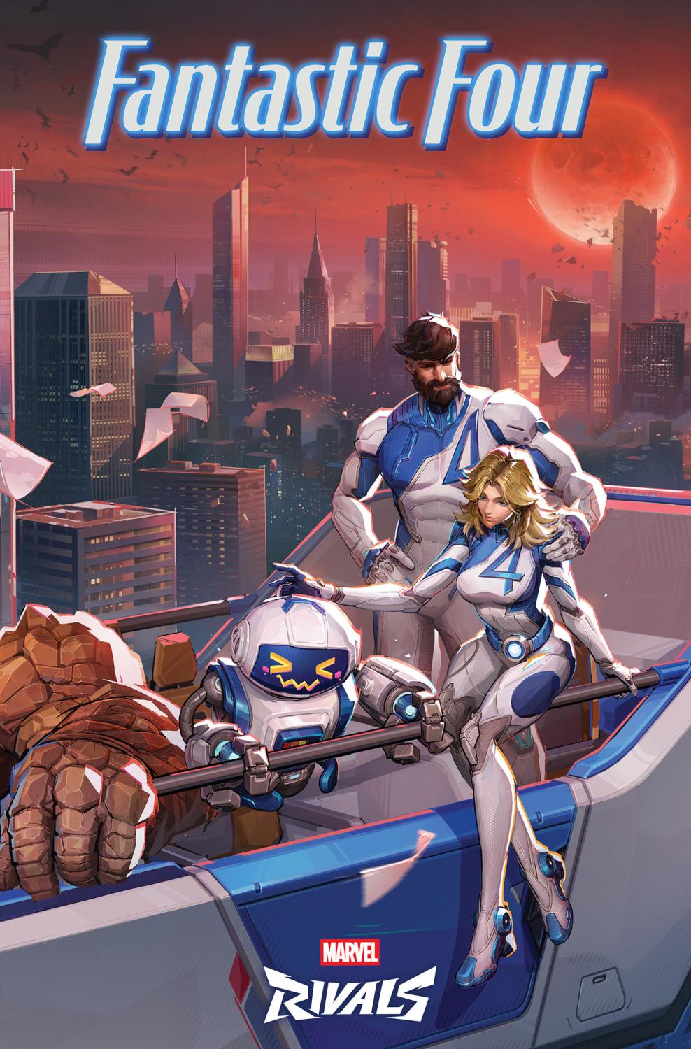FANTASTIC FOUR #2 NETEASE GAMES MARVEL RIVALS 2-PART CONNECTING VAR CVR E