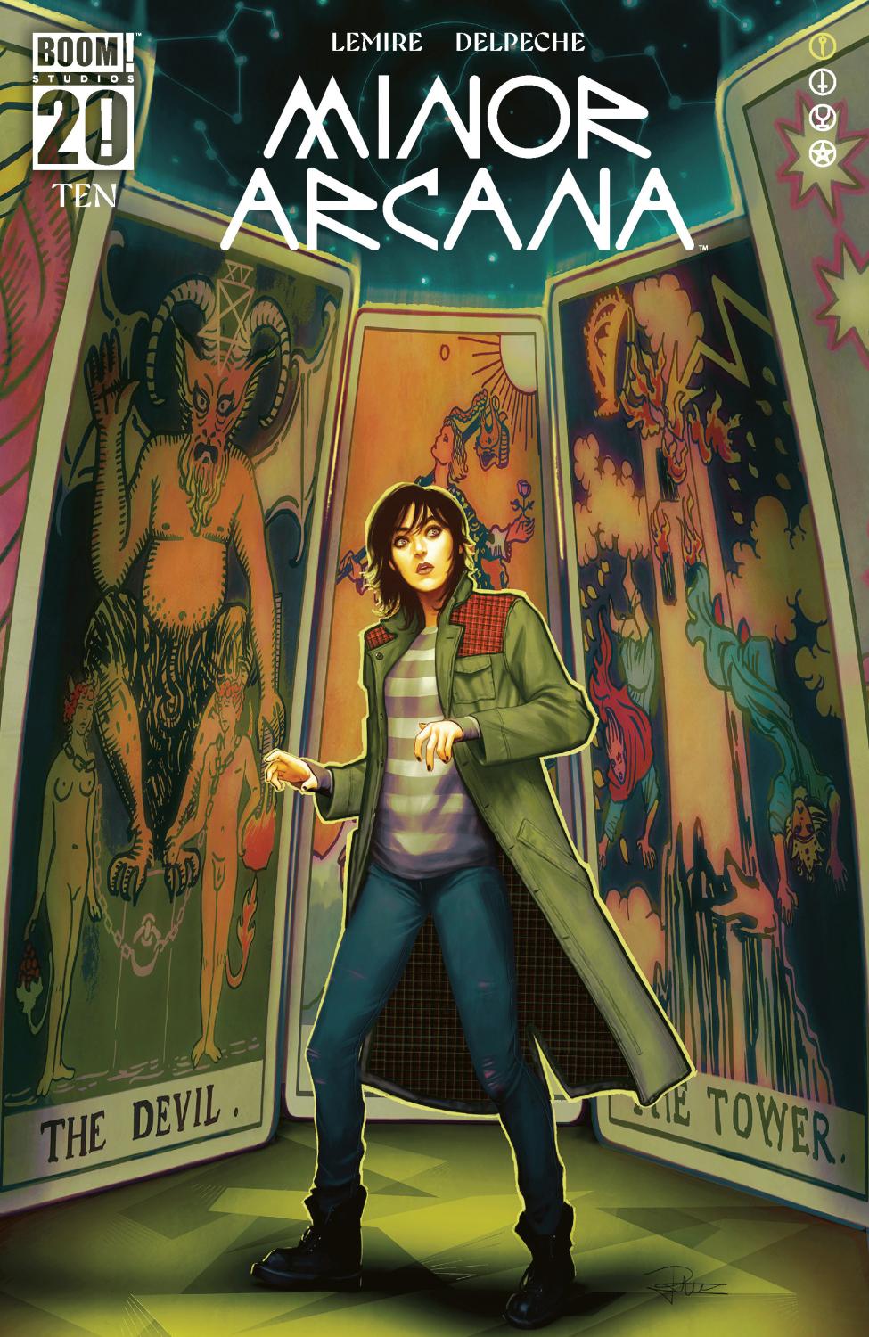 MINOR ARCANA #10 C BOOM 20TH ANNIVERSARY VAR DRESSED PUEBLA