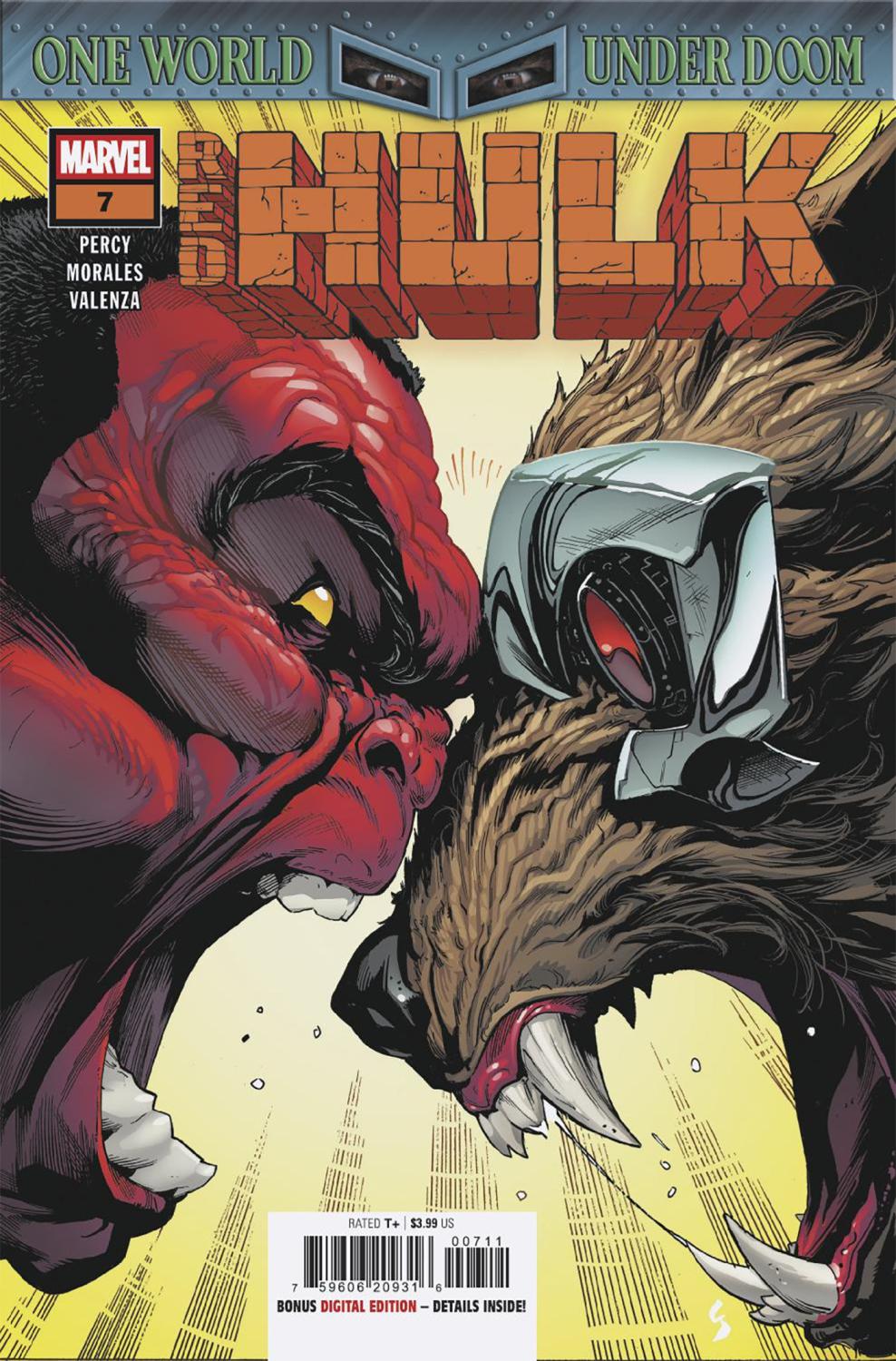 RED HULK #7 DOOM CVR A