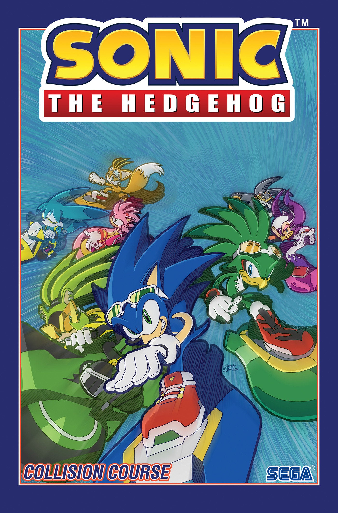 SONIC THE HEDGEHOG VOL 19 COLLISION COURSE TP