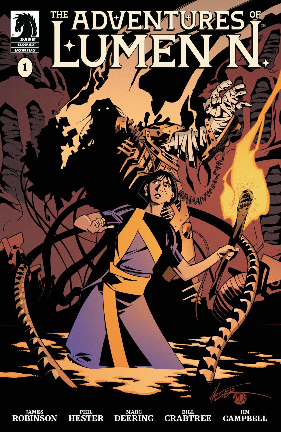 THE ADVENTURES OF LUMEN N #1 CVR A PHIL HESTER