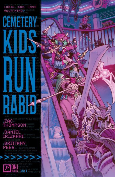 CEMETERY KIDS RUN RABID #1 CVR A DANIEL IRIZARRI (OF 4)