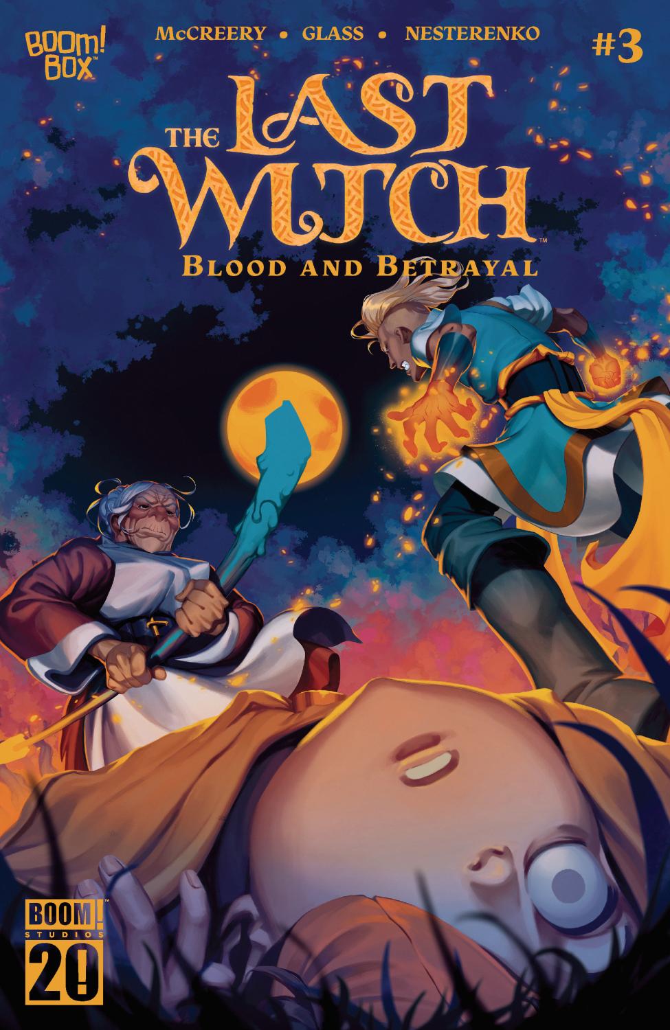 THE LAST WITCH BLOOD AND BETRAYAL #3 A MAIN DRESSED GLASS CVR A
