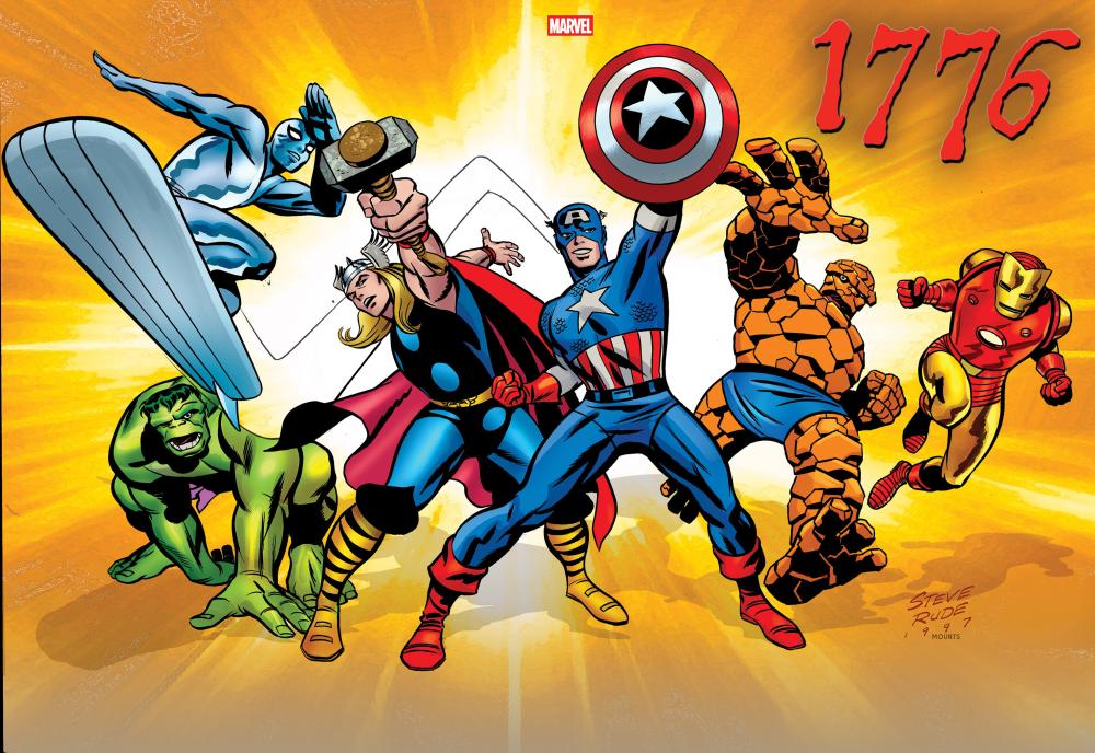1776 #1 STEVE RUDE WRAPAROUND VAR CVR F