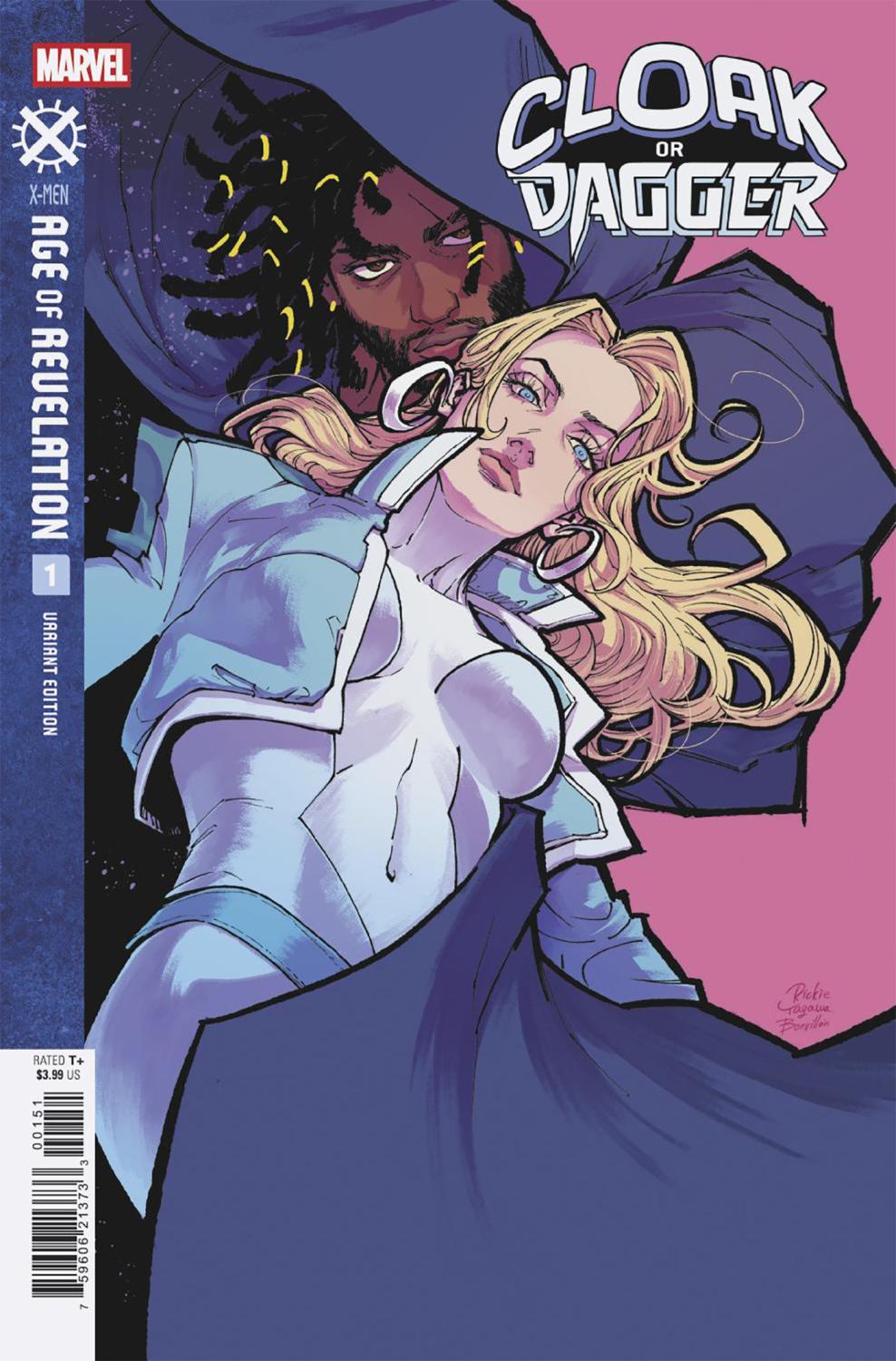 CLOAK OR DAGGER #1 RICKIE YAGAWA CLOAK AND DAGGER CVR AOR CVR E