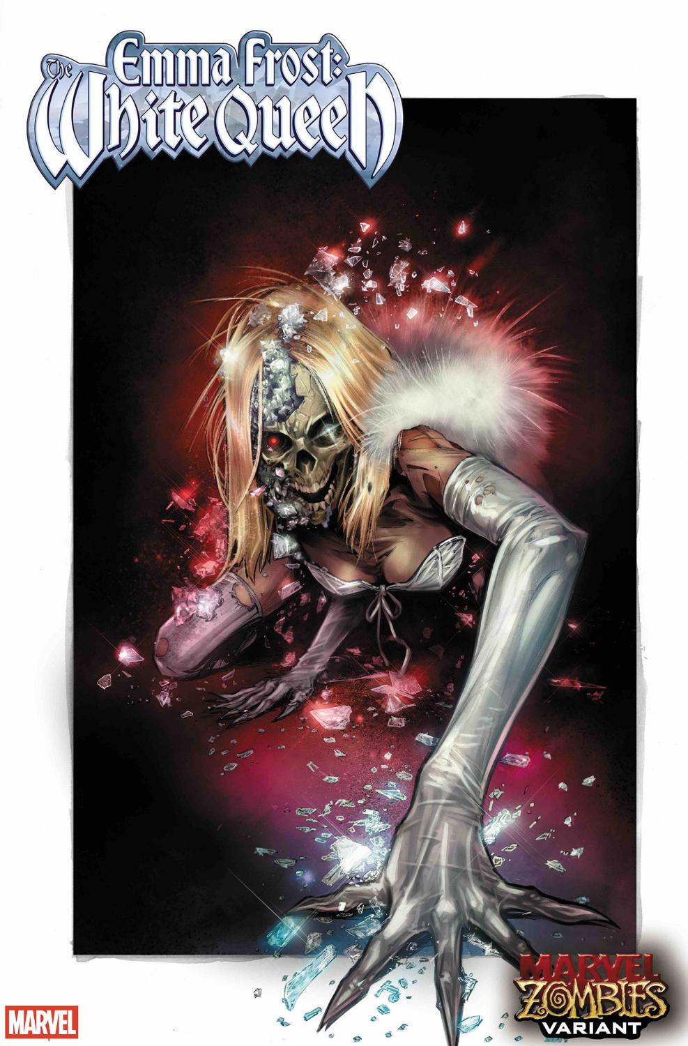 EMMA FROST THE WHITE QUEEN #5 JOELLE JONES MARVEL ZOMBIES VAR CVR B