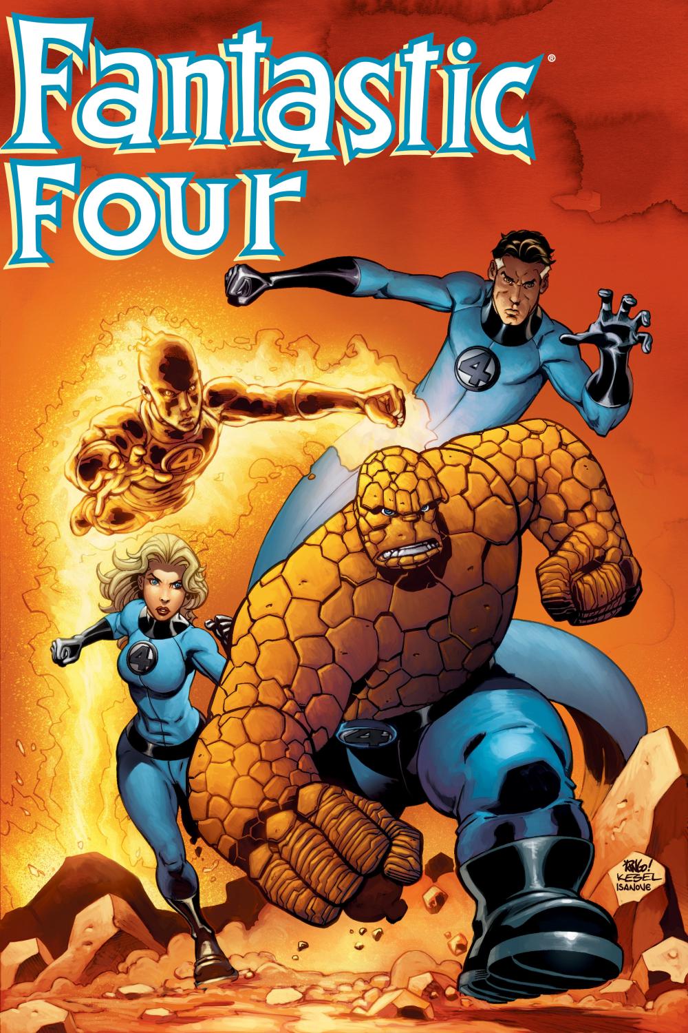 FANTASTIC FOUR BY WAID AND WIERINGO AUTHORITATIVE ACTION TP