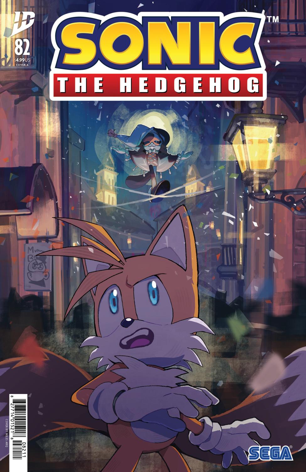 SONIC THE HEDGEHOG #82 COVER A ARQ CVR A