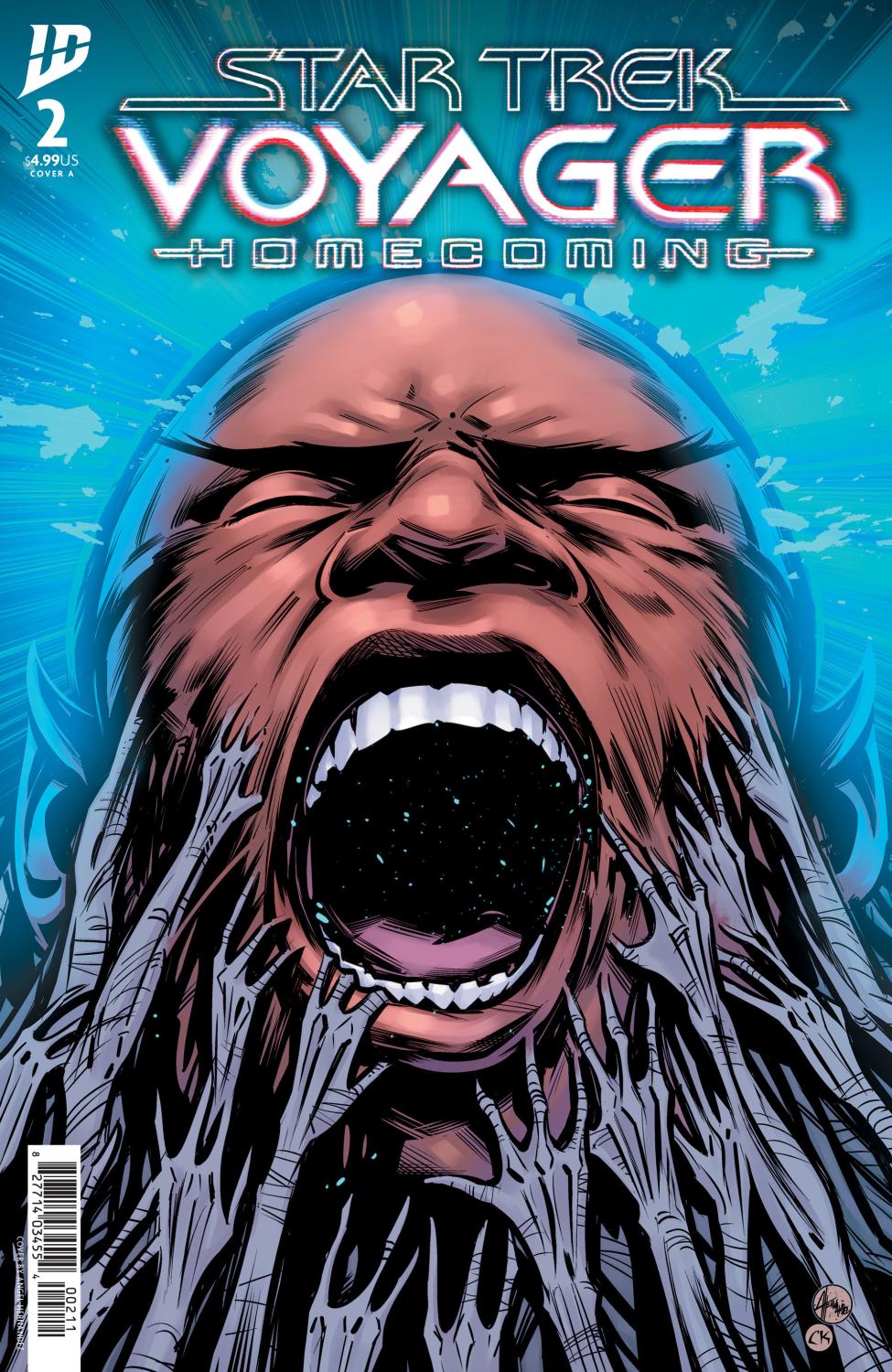 STAR TREK VOYAGER--HOMECOMING #2 COVER A HERNANDEZ CVR A