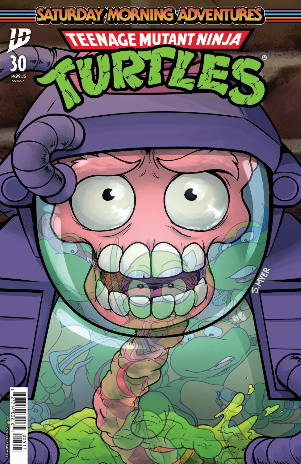 TEENAGE MUTANT NINJA TURTLES SATURDAY MORNING ADVENTURES #30 COVER A MYER CVR A
