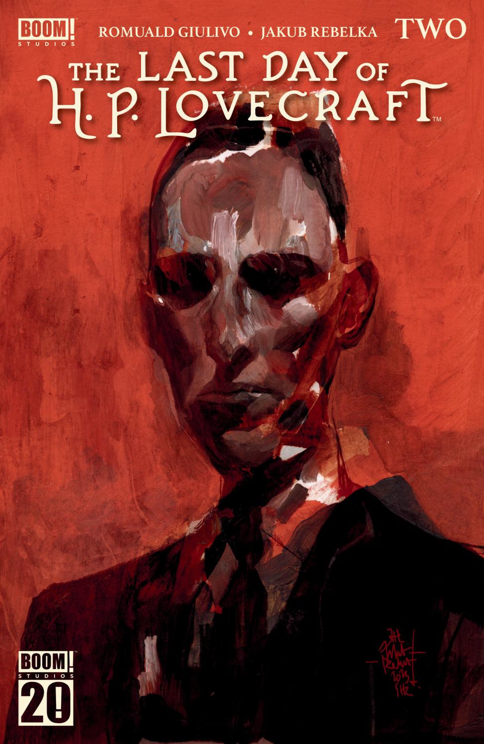 THE LAST DAY OF HP LOVECRAFT #2 A MAIN DRESSED REBELKA CVR A