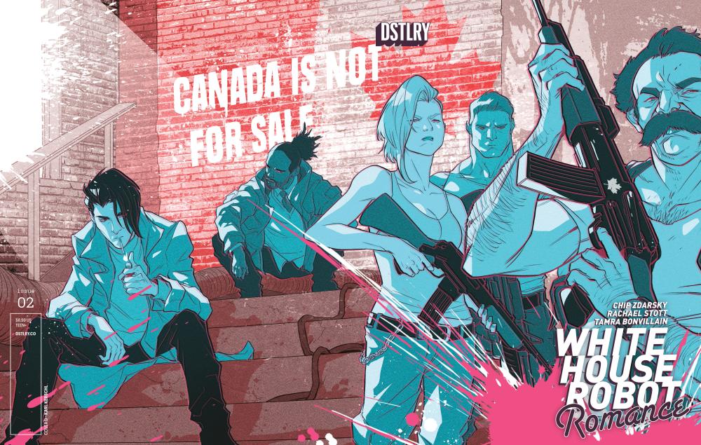 WHITE HOUSE ROBOT ROMANCE #2 CVR D KARL KERSCHL VAR