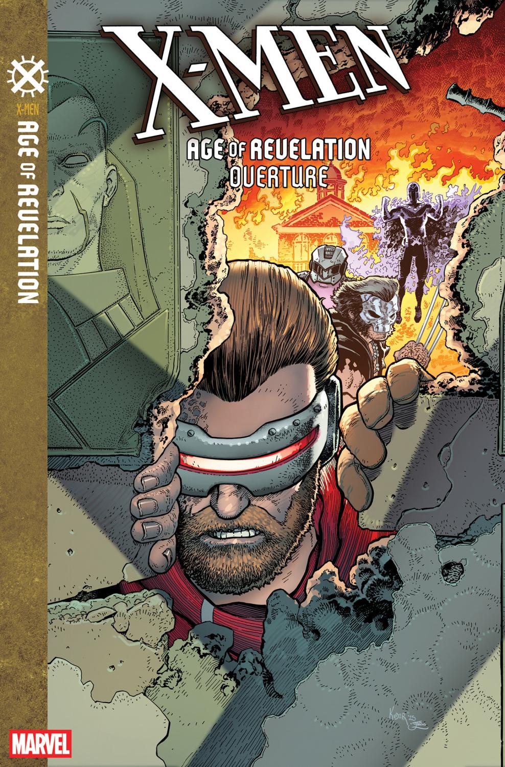 X-MEN AGE OF REVELATION OVERTURE #1 AARON KUDER REVELATION CVR AOR CVR C