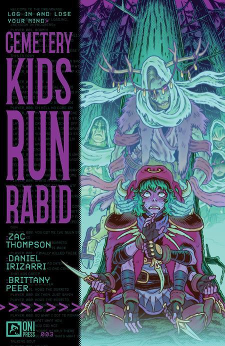 CEMETERY KIDS RUN RABID #3 CVR A DANIEL IRIZARRI (OF 4)