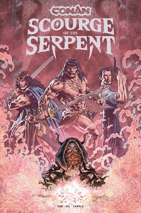 CONAN THE BARBARIAN SCOURGE OF THE SERPENT #2 CVR D IAN CHURCHILL VAR (OF 4)