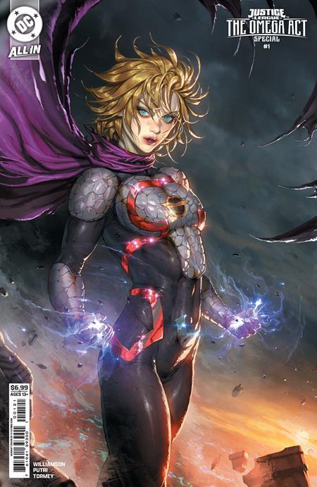 JUSTICE LEAGUE THE OMEGA ACT SPECIAL #1 ONE SHOT CVR B KYUYONG EOM CARD STOCK VAR DC K.O.