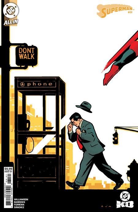 SUPERMAN #31 CVR B DAVID AJA CARD STOCK VAR DC K.O.